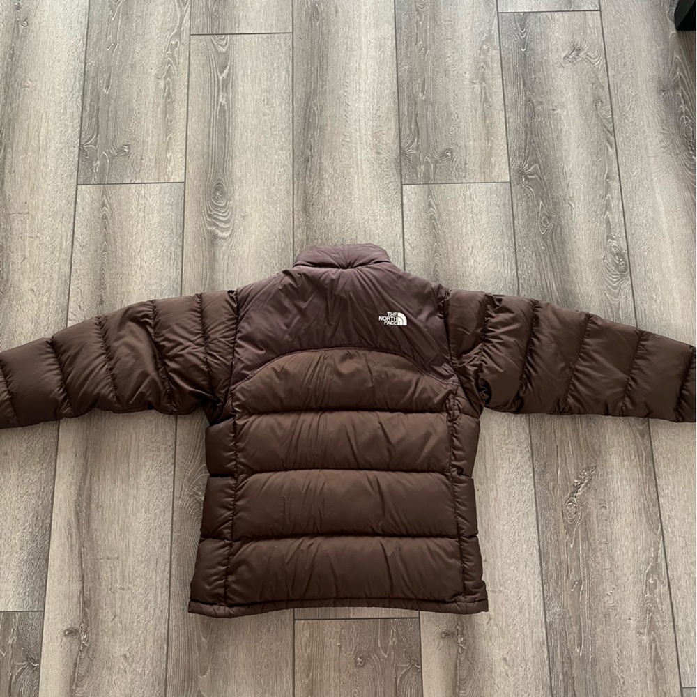 The North Face Y2K Brown 700 Down Puffer Coat Jacket Medium - Picture 11 of 13